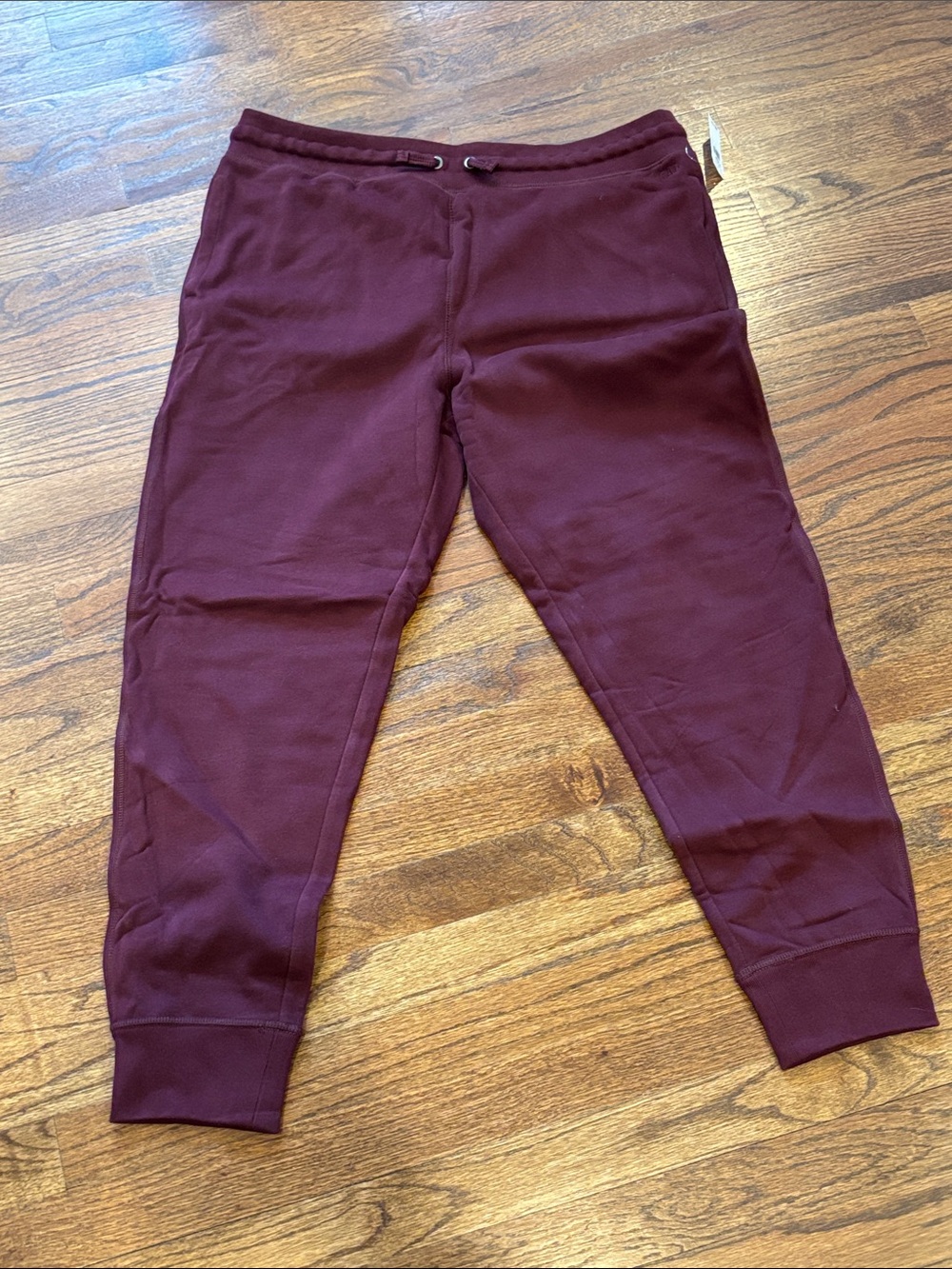 Gap Men's VintageSoft Burgundy Jogger Pants - Classic Casual Fit
